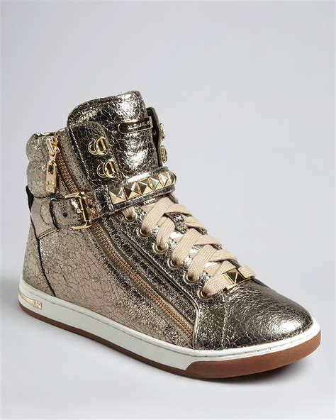 cheap michael kors high tops|michael kors sneakers for women.